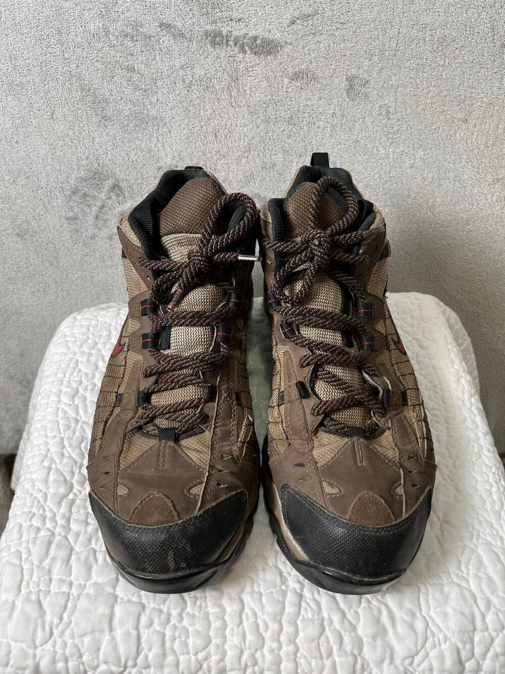 Merrell Men's Brown Mid Top Hiking Boots Trail Walking Trekking Outdoor Shoes 10